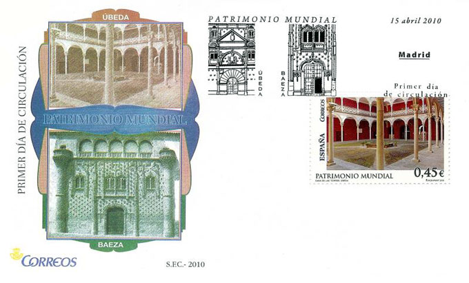 Sobre Franqueado de primer día de circulación - Madrid: Patrimonio Mundial - Úbeda